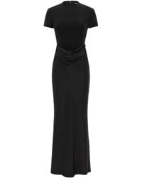 ROTATE BIRGER CHRISTENSEN - Rotate Birger Christensen Draped Dress - Lyst