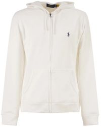 Polo Ralph Lauren - Hooded Terry Cloth Sweatshirt - Lyst