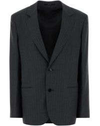 Gucci - Embroidered Wool Blazer - Lyst