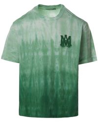 Amiri - Ma Logo Dip Dye Tee - Lyst