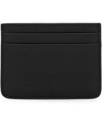 Ami Paris - Cowhide Leather Mini Card Holder - Lyst