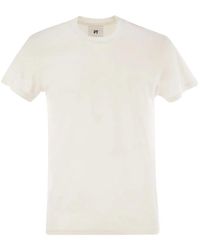 PT01 - Silk And Cotton T-Shirt - Lyst