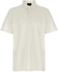 Brioni - Cotton Polo Shirt - Lyst