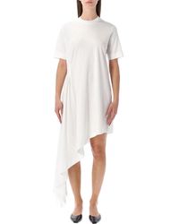 Loulou - Lou Lou Igari Asymmetric T-Shirt Dress - Lyst