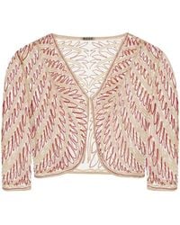 Bode - Beaded Rita Top - Lyst