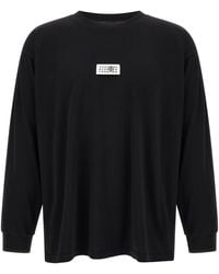 MM6 by Maison Margiela - 'Numeric Signature Mm6' T-Shirt - Lyst