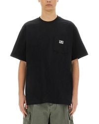 Obey - Eyes Tshirt With Pocket - Lyst