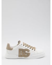 Dolce & Gabbana - Dolce &Amp; Gabbana Portofino Light Strobel Sneaker - Lyst