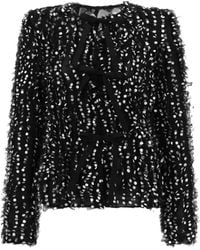 Nina Ricci - Polka Dot Embroidered Jacket - Lyst