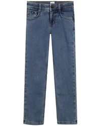 BOSS - Jeans Denim Scuro - Lyst
