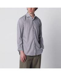 Xacus - Striped Travel Shirt - Lyst