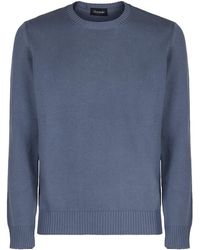 Drumohr - Cotton Sweater - Lyst