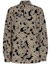 Valentino Garavani - Shirt With Apres L'Hiver Primula Print - Lyst