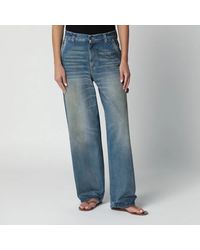 Haikure - Wide-Leg Washed-Effect Jeans - Lyst