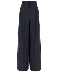 Max Mara - Virgin Wool Trousers - Lyst