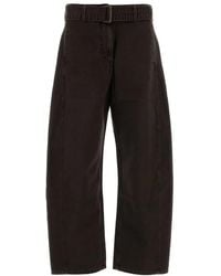 Magda Butrym - Chocolate Denim Jeans - Lyst