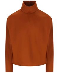 Saint Laurent - Organza Top - Lyst