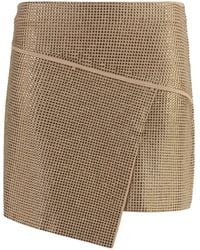 ANDREADAMO - Andreadamo Asymmetric Miniskirt - Lyst