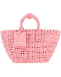 Balenciaga - Terry Fabric Bistro Xs Handbag - Lyst