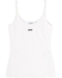 Off-White c/o Virgil Abloh - Tank Top With Logo - Lyst