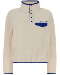Sporty & Rich - Sporty & Rich Bold Logo Polar Sweatshirt - Lyst