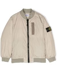 Stone Island - Jacket With Logo - Lyst
