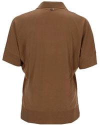 Herno - Cotton Blend Polo Shirt - Lyst