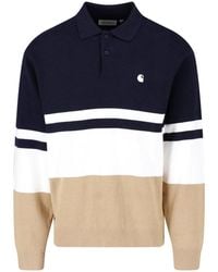 Carhartt - S Austin Colour-Block Polo Sweater - Lyst