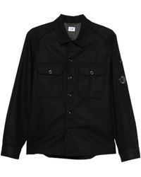 C.P. Company - C.P.Company Hooded Buttoned Jacket - Lyst