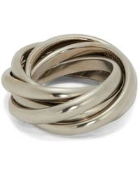 Jil Sander - Toned Multilayer Engraved Bijoux - Lyst