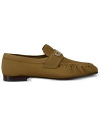 Christian Louboutin - Suede Leather Loafers - Lyst