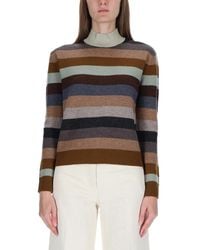 Tory Burch - Striped Shirt - Lyst
