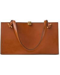 Versace - Severine Leather Tote - Lyst