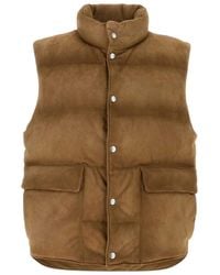 Prada - Solid Sleeveless Jacket - Lyst
