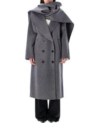 Rohe - Signature Double-Faced Scarf Coat - Lyst