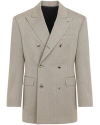 Celine - Colonne Wool Jacket - Lyst