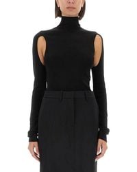 Helmut Lang - High Neck Slim-Fit Top - Lyst
