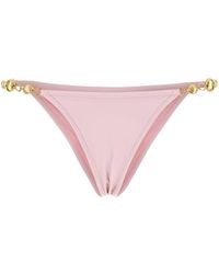Reina Olga - Pastel Stretch Nylon Splash Bikini Bottom - Lyst