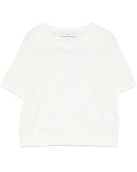 DUNST - Cotton And Linen T-Shirt - Lyst