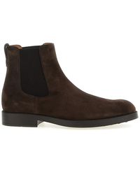 Tod's - Formal Rubber Ankle Boot 75L - Lyst
