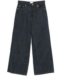 Ganni - Loose High Rise Jeans - Lyst