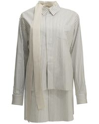 Sacai - Short Shirtdress - Lyst
