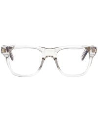 Saint Laurent - Transparent Acetate Glasses - Lyst