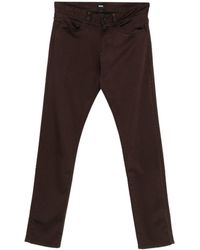 BOSS - Viscose Polyester Elastane Pants - Lyst