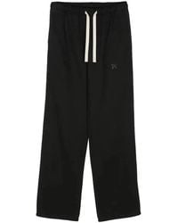 Palm Angels - Monogram Cotton Blend Trousers - Lyst