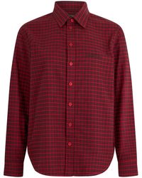 Balenciaga - Checked Cotton Shirt - Lyst