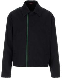 Gucci - Cotton Gabardine Blouson - Lyst