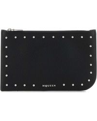 McQueen - Leather Pouch - Lyst