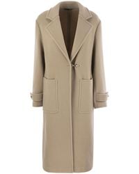 Fay - Wool And Cashmere Coat - Lyst