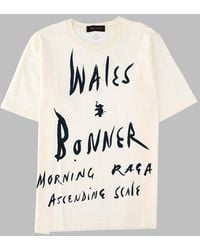 Wales Bonner - Cotton T-Shirt - Lyst